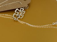 Silver Autism and hope awareness puzzle