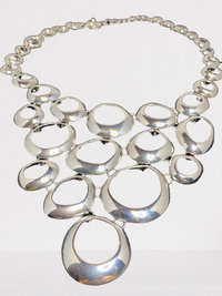 Lia Sophia sterling silver Bubble necklace