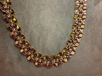 Vintage -  Gold tone choker necklace