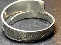 sterling silver wrap around Killer Whale by People's Coast