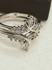 Vintage Silver Tone Nevada Mines Crown Style NV Signed