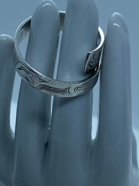 sterling silver wrap around Killer Whale by People's Coast
