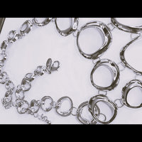 Lia Sophia sterling silver Bubble necklace