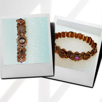 Beautiful wire copper bracelet