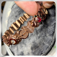 Beautiful wire copper bracelet