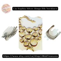Lia Sophia sterling silver Bubble necklace