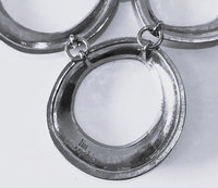 Lia Sophia sterling silver Bubble necklace