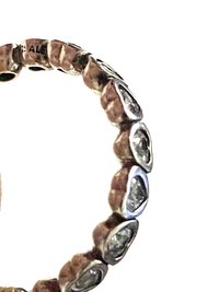 Silver Pandora 925 signed Heart 'Forever More'  band ring