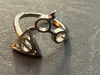 Lightning Bolt Ring - Wizard themed