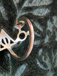 Lightning Bolt Ring - Wizard themed