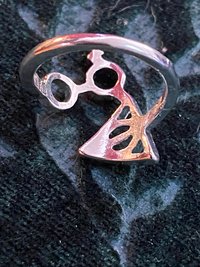 Lightning Bolt Ring - Wizard themed