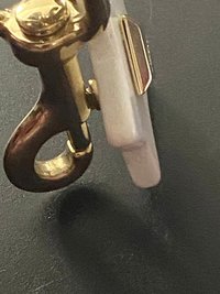 Vintage GUCCI Authentic Interlocking star form Key Keyholder Key Ring Bag Charm.