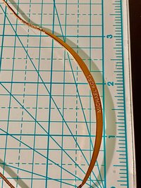 Long Curved Rose Gold Michael Kors Pendant