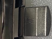 Versace Charcoal belt buckle with Medusa Logo vintage, 1989 stamped