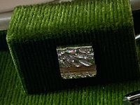 Vintage Seemon's Silver Star Burst Cufflinks and Tie Pin
