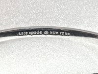 Kate Spade Silver tone studded bangle