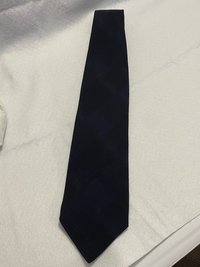 Black Textured Giorgio Armani necktie.