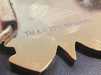 Vintage 2010 Nintendo TM Large Legend of Zelda Gold and black enameled Belt Buckle