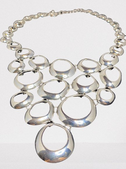 Lia Sophia sterling silver Bubble necklace