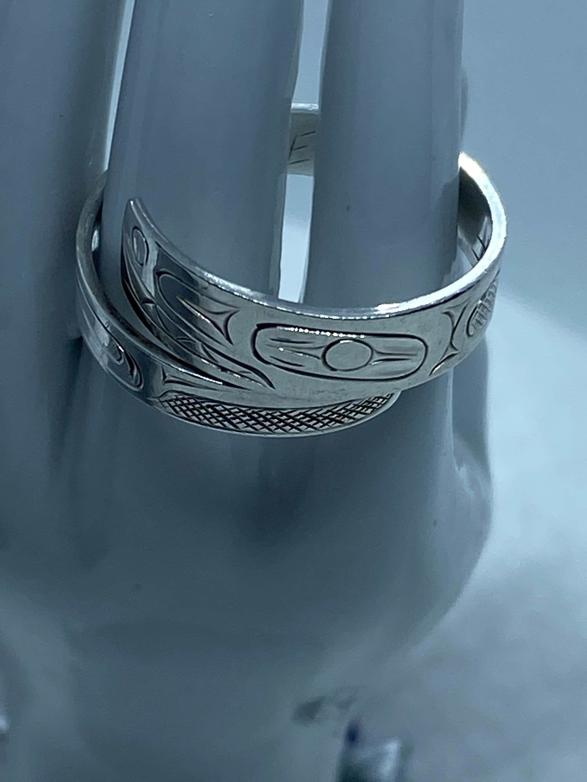 sterling silver wrap around Killer Whale by People's Coast