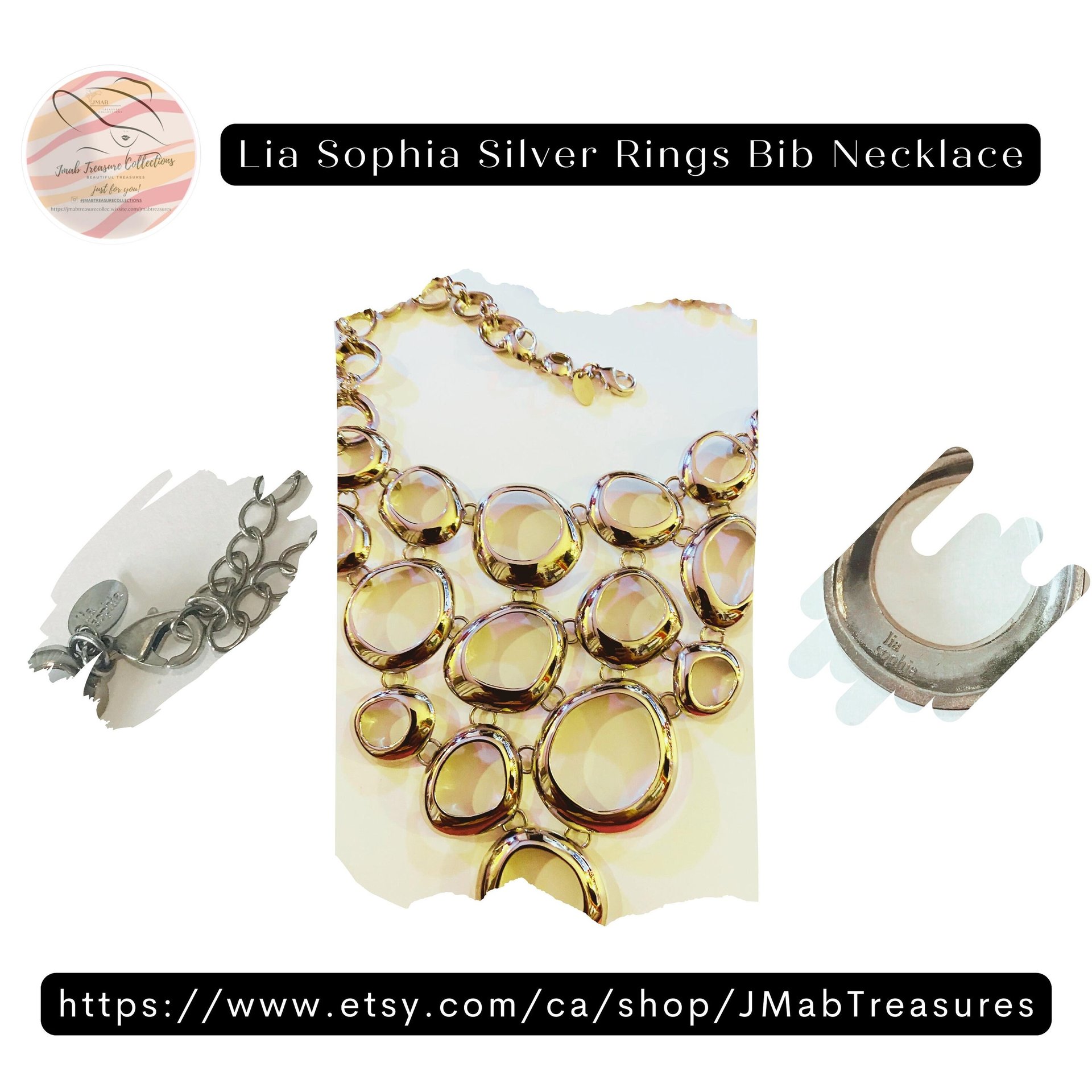 Lia Sophia sterling silver Bubble necklace