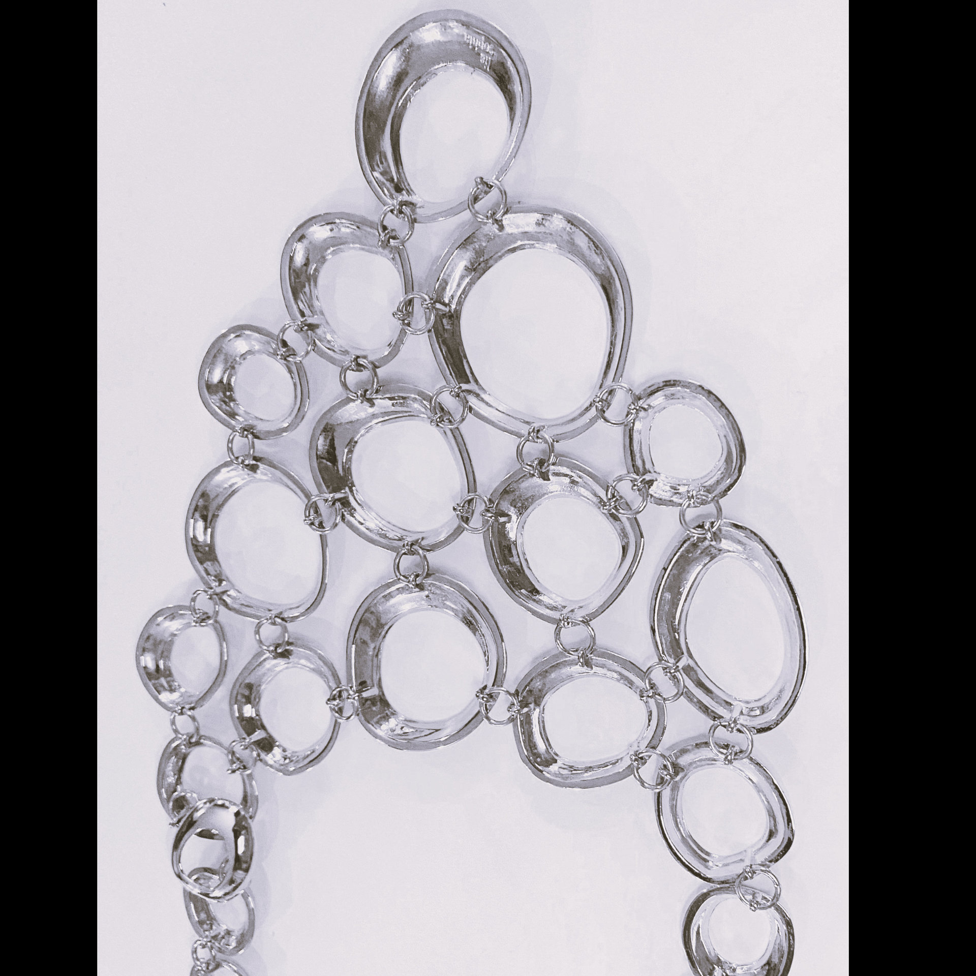 Lia Sophia sterling silver Bubble necklace