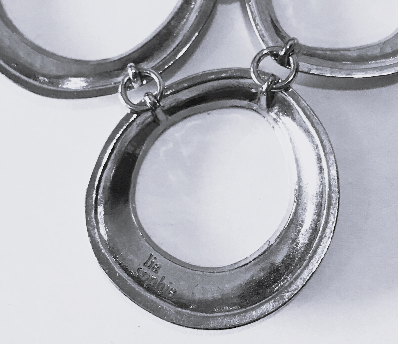 Lia Sophia sterling silver Bubble necklace