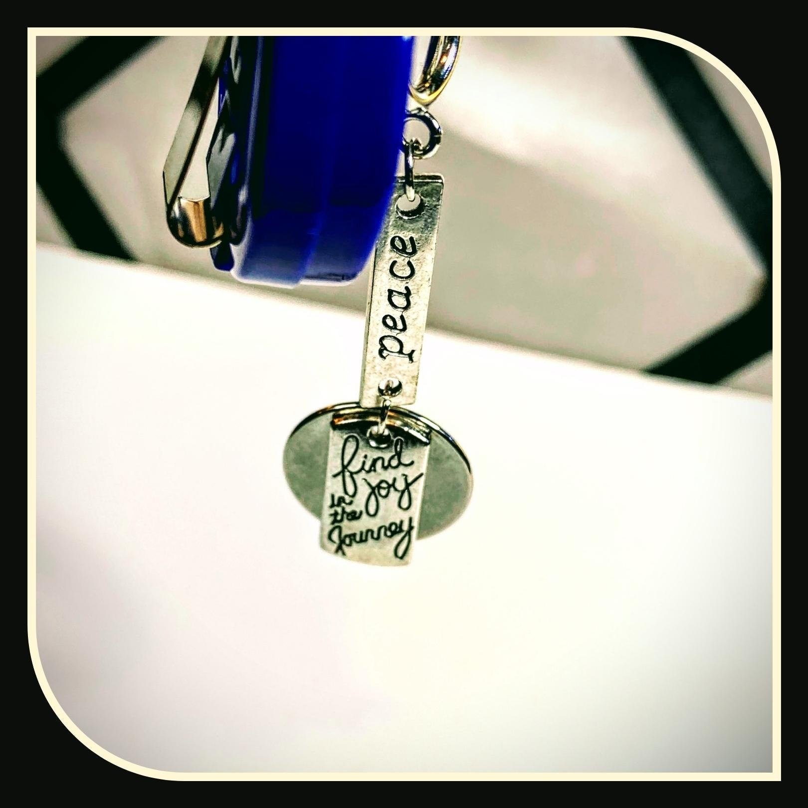 Inspirational message lanyard - This too shall pass