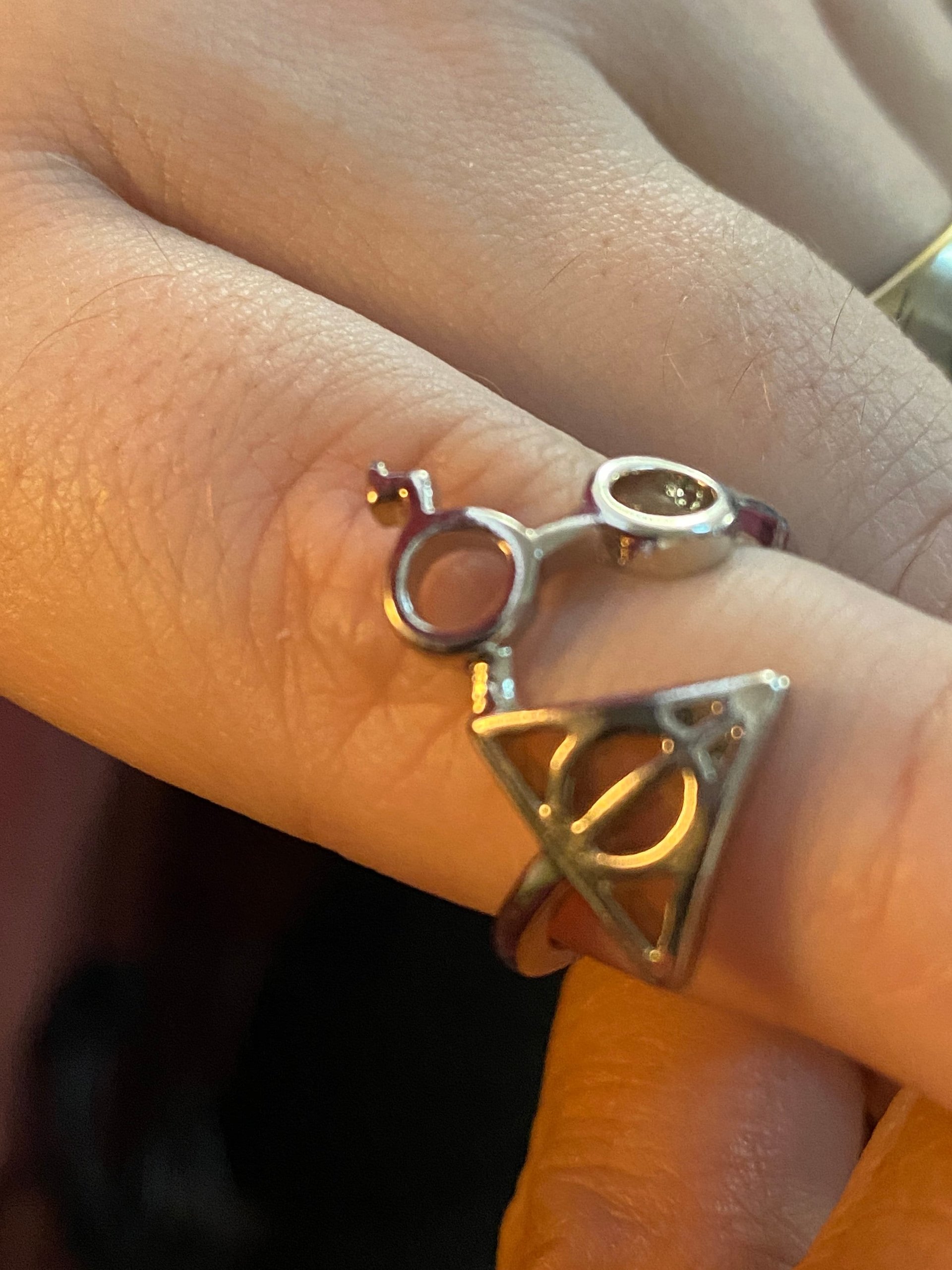 Lightning Bolt Ring - Wizard themed
