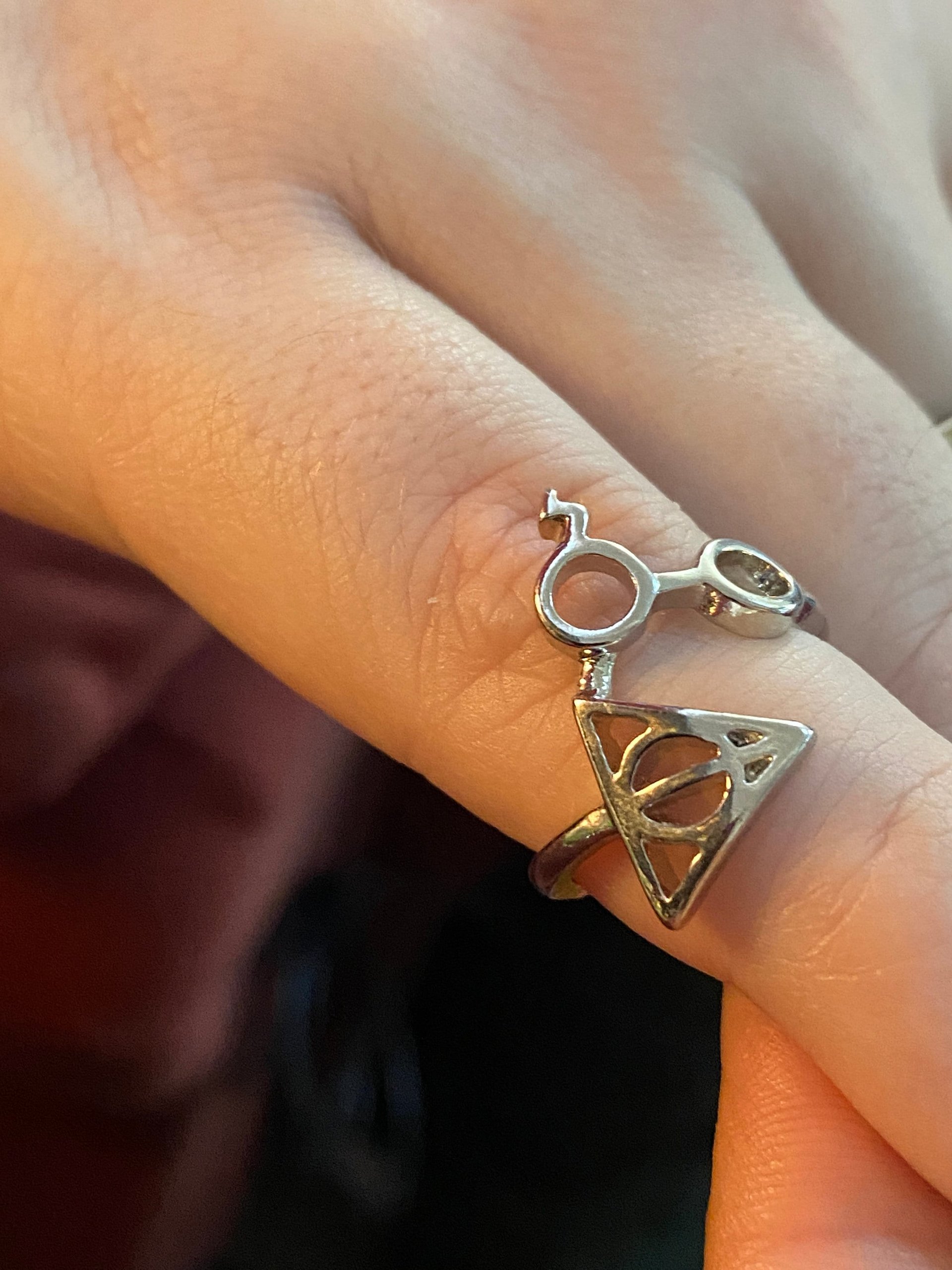 Lightning Bolt Ring - Wizard themed
