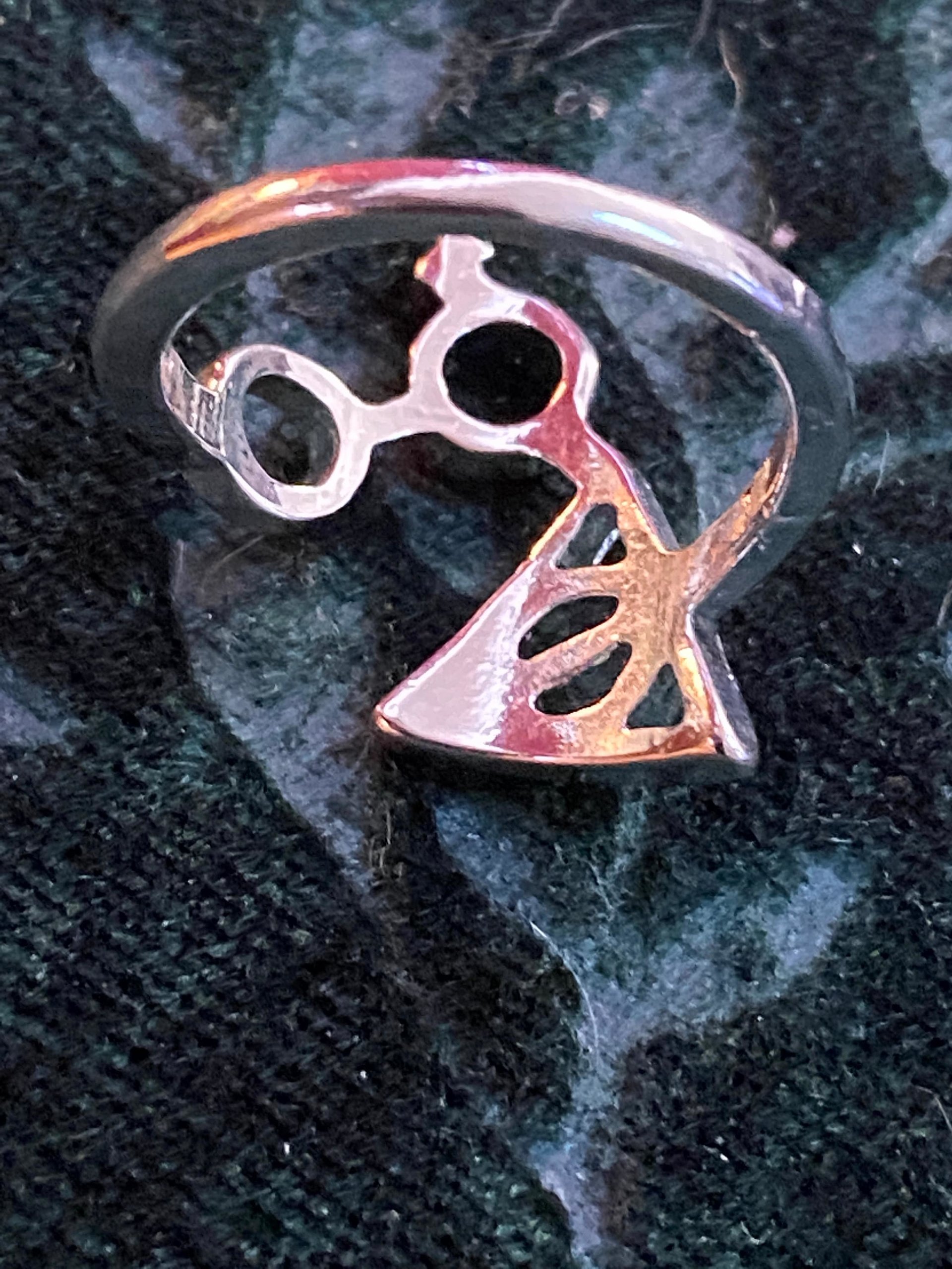 Lightning Bolt Ring - Wizard themed