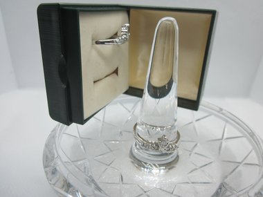 Vintage Silver Tone Nevada Mines Crown Style NV Signed