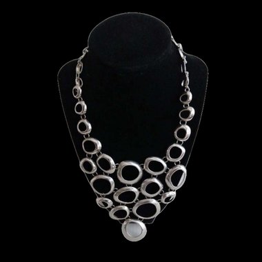 Lia Sophia sterling silver Bubble necklace